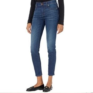 MADEWELL Skinny Skinny Ankle Soft Denim Mid Rise Blue Jeans Size 24